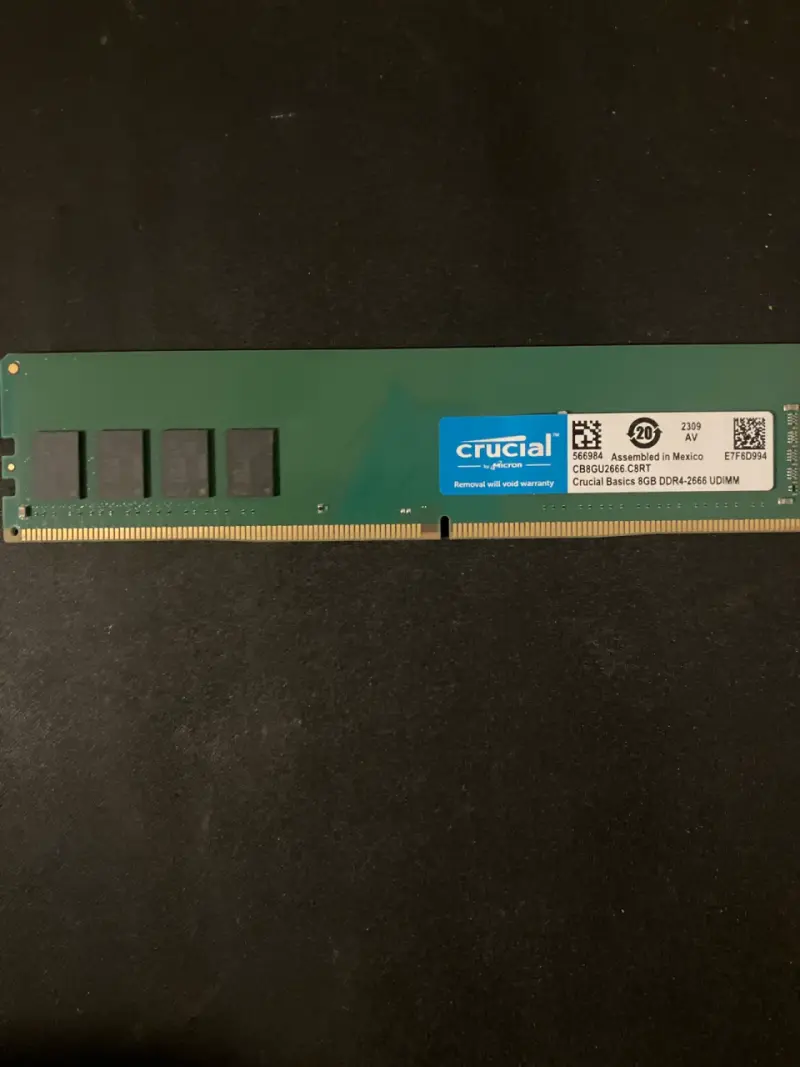 Memoria RAM Crucial 8GB DDR4 - 1
