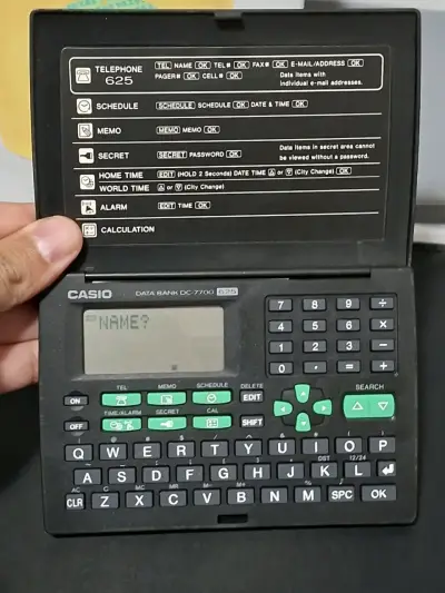Calculadora Casio Data Bank - miniatura 2