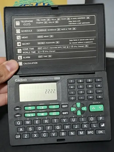 Calculadora Casio Data Bank - miniatura 3
