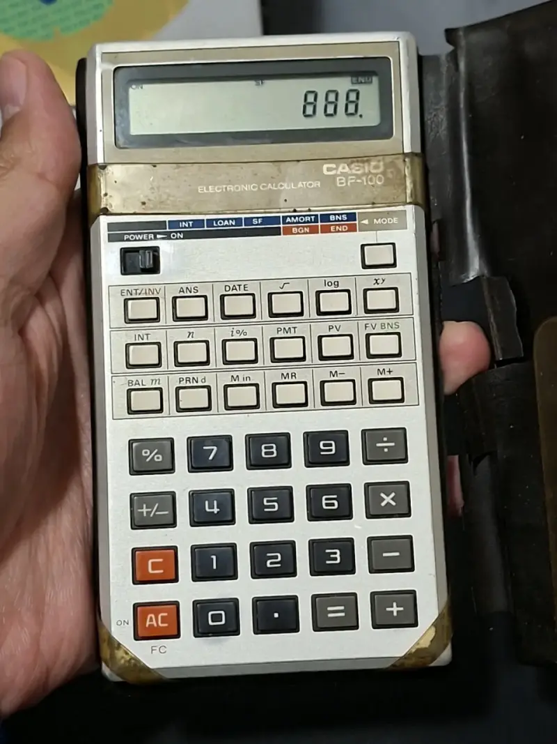 Calculadora científica Casio BF-100 - 1