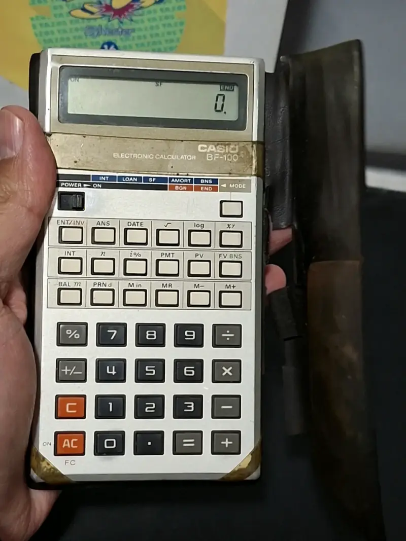 Calculadora científica Casio BF-100 - 5
