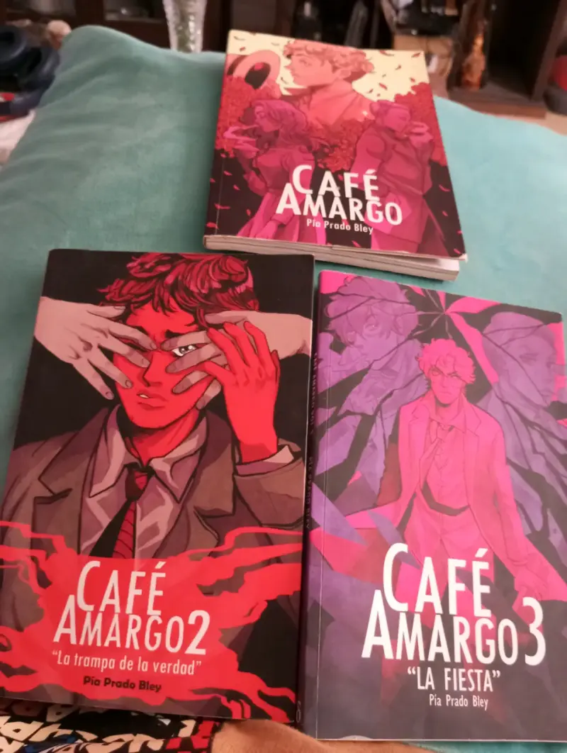 Trilogía Cómic Café Amargo (Tomos 1, 2 y 3) - Pía - 1