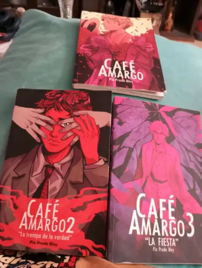 Trilogía Cómic Café Amargo (Tomos 1, 2 y 3) - Pía - miniatura 1