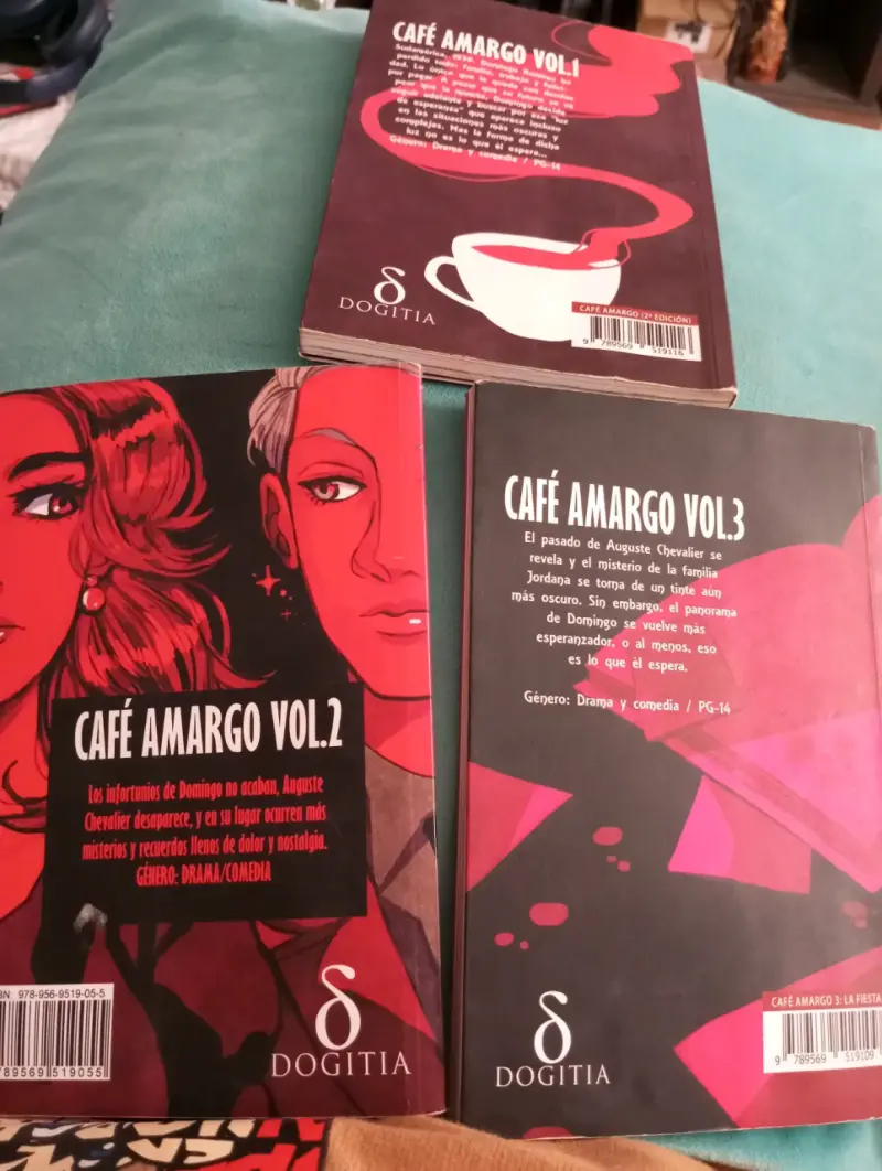 Trilogía Cómic Café Amargo (Tomos 1, 2 y 3) - Pía - 2