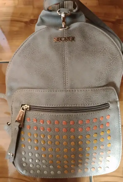 Cartera floral de cuero sintético - miniatura 2