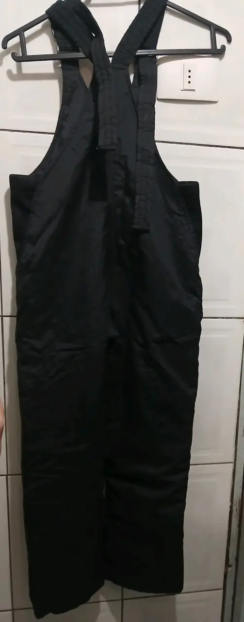 Overol de invierno negro talla 8 - 2