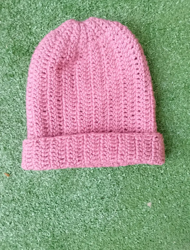 Gorro tejido amarillo - 6