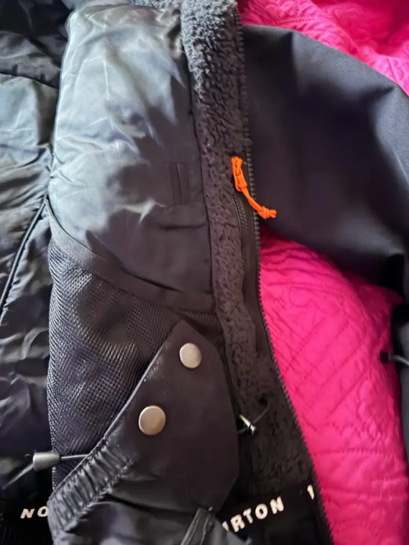 Chaqueta negra de invierno burton - 1