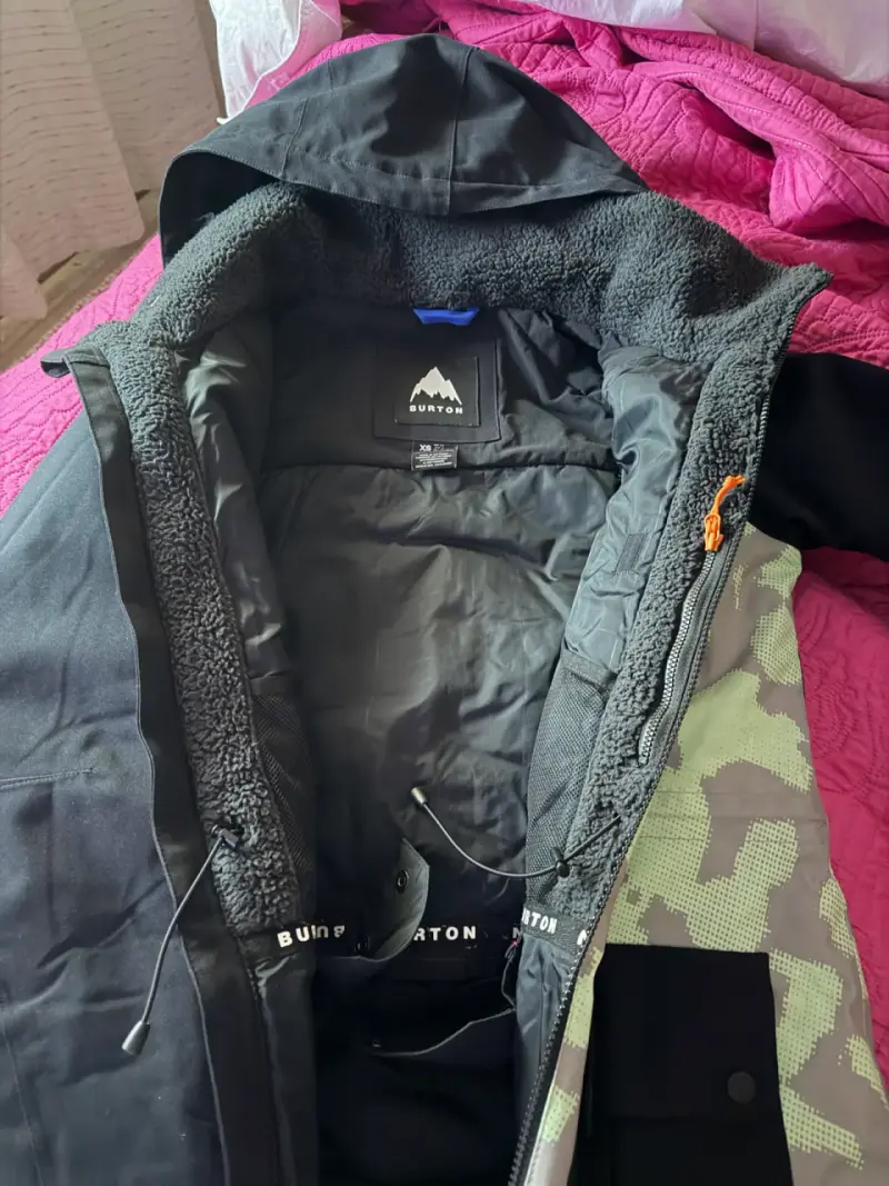 Chaqueta negra de invierno burton - 5