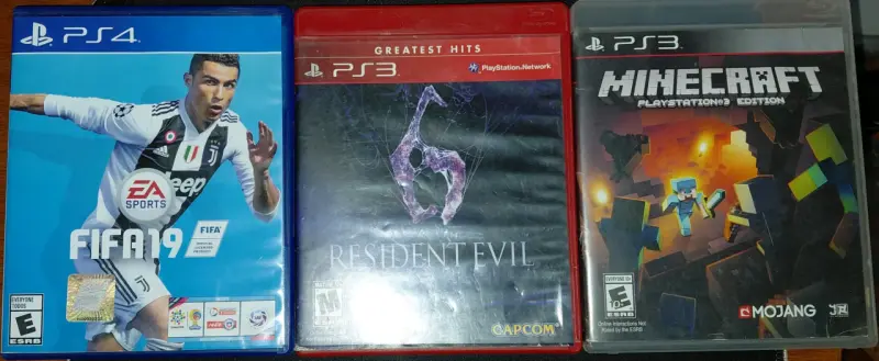 Lote de juegos para PS3 y PS4