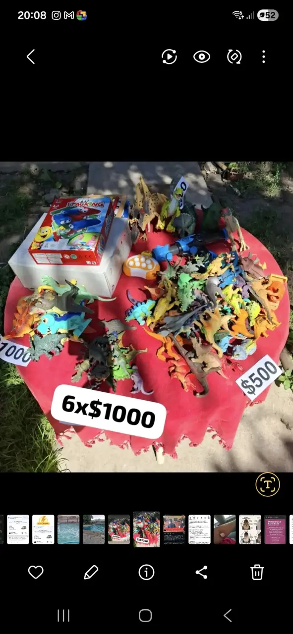 Lote de juguetes de dinosaurios