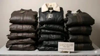 Chaqueta de cuero negro XINDA - miniatura 4
