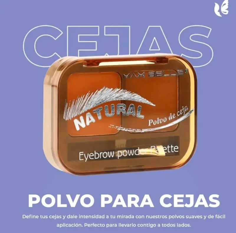Kit de Polvo para Cejas Natural