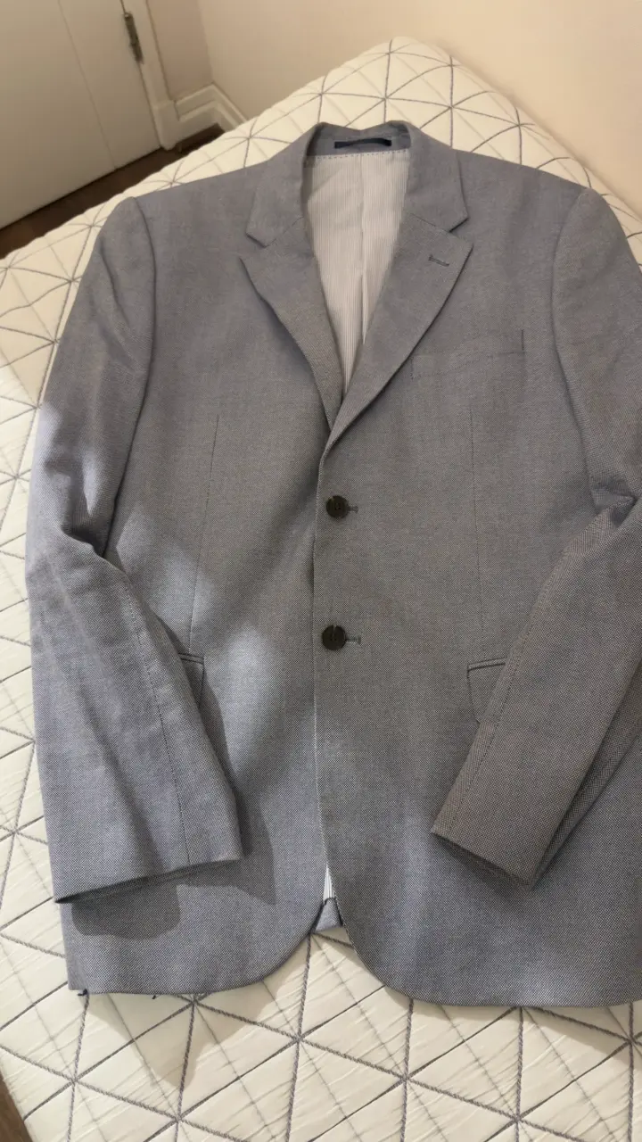 Blazer Azul Claro Elegante - 2
