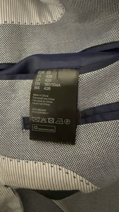 Blazer Azul Claro Elegante - miniatura 4