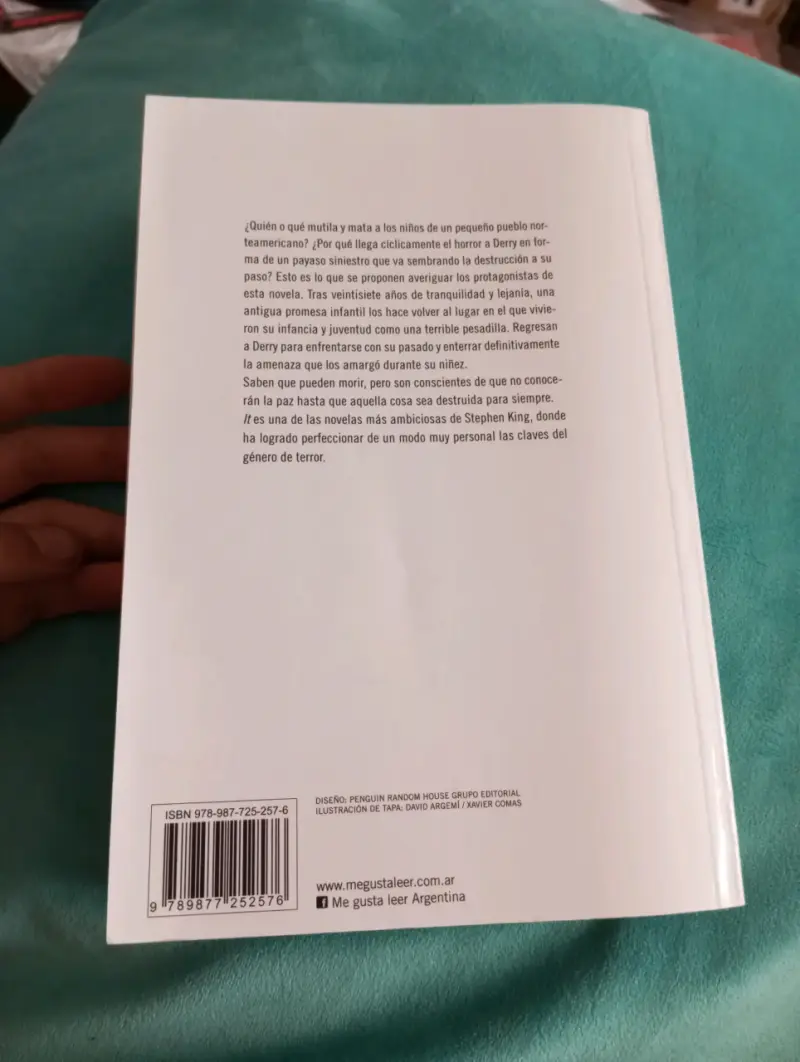 Libro IT (Eso) - Stephen King (Edición Debolsillo) - 3