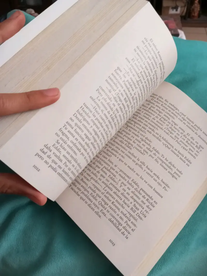 Libro IT (Eso) - Stephen King (Edición Debolsillo) - 4