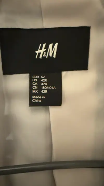 Blazer Azul Oscuro H&M - miniatura 4