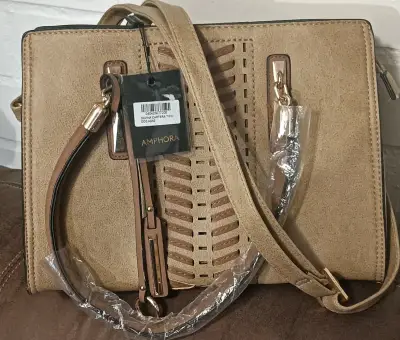 Cartera Amphora beige nueva - miniatura 1