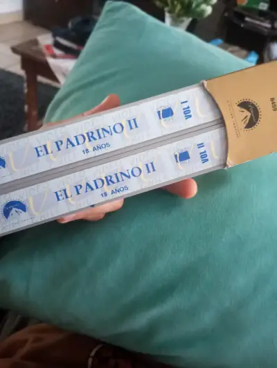 VHS Doble El Padrino Parte II - Edición Coleccioni - miniatura 2
