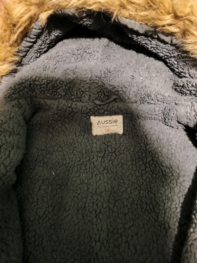 Chaqueta niña gris marca Ausie - 2