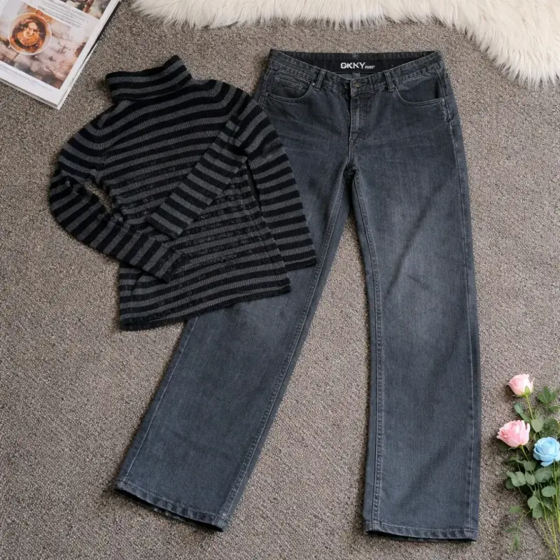 Jeans grises DKNY