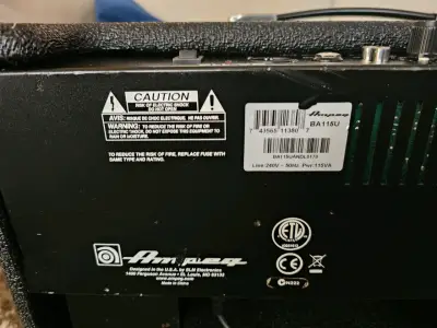 Amplificador Ampeg BA-115 - miniatura 3