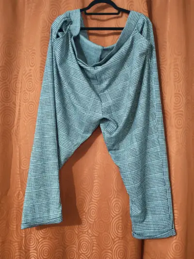 Pantalones a cuadros estilo casual - miniatura 1