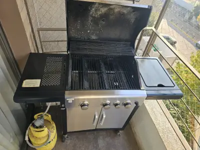 Parrilla a gas acero inoxidable - miniatura 2