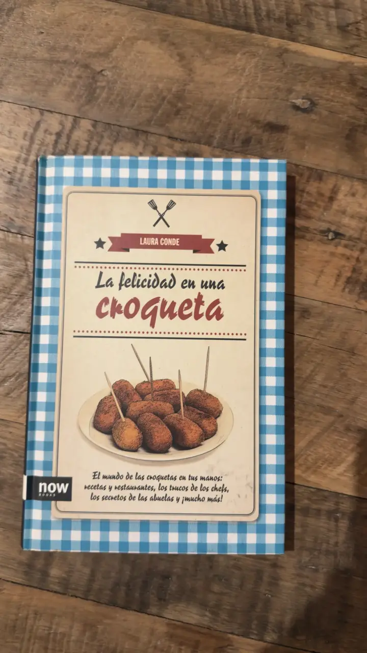 Libro 'La felicidad en una croqueta' - 1