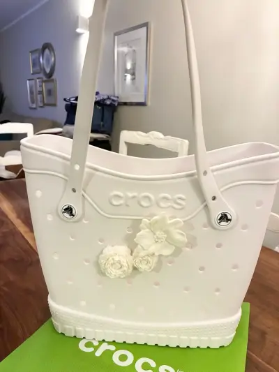 Bolso Crocs blanco - miniatura 3