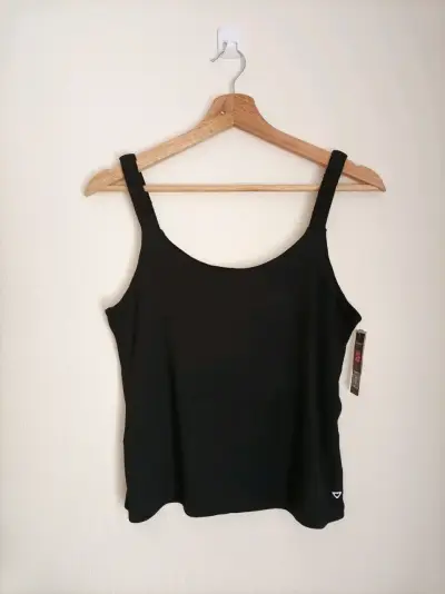 Polera negra sin mangas - miniatura 1