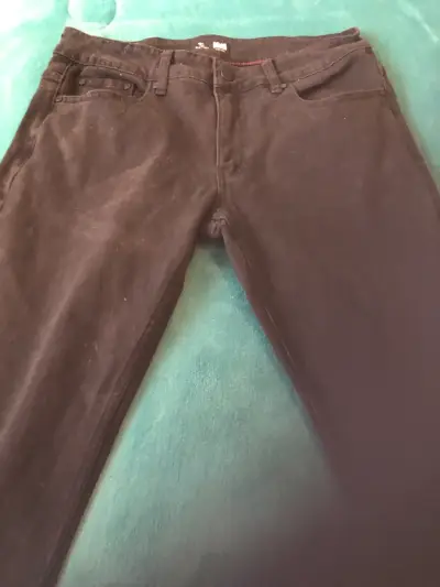 Pantalones negros para hombre - miniatura 1