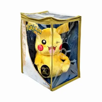 PELUCHE PIKACHU POKÉMON GUIÑO 20TH TOMY - miniatura 5