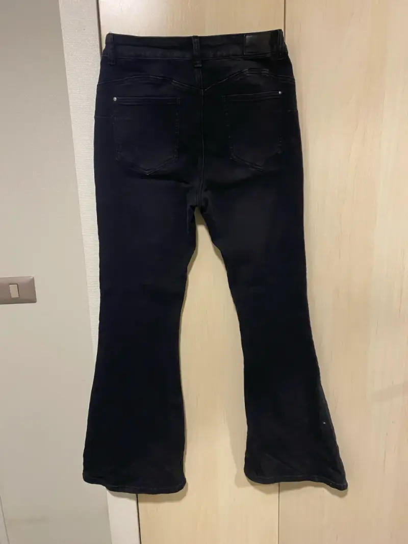 FLARE JEANS NEGRO 44 - 2