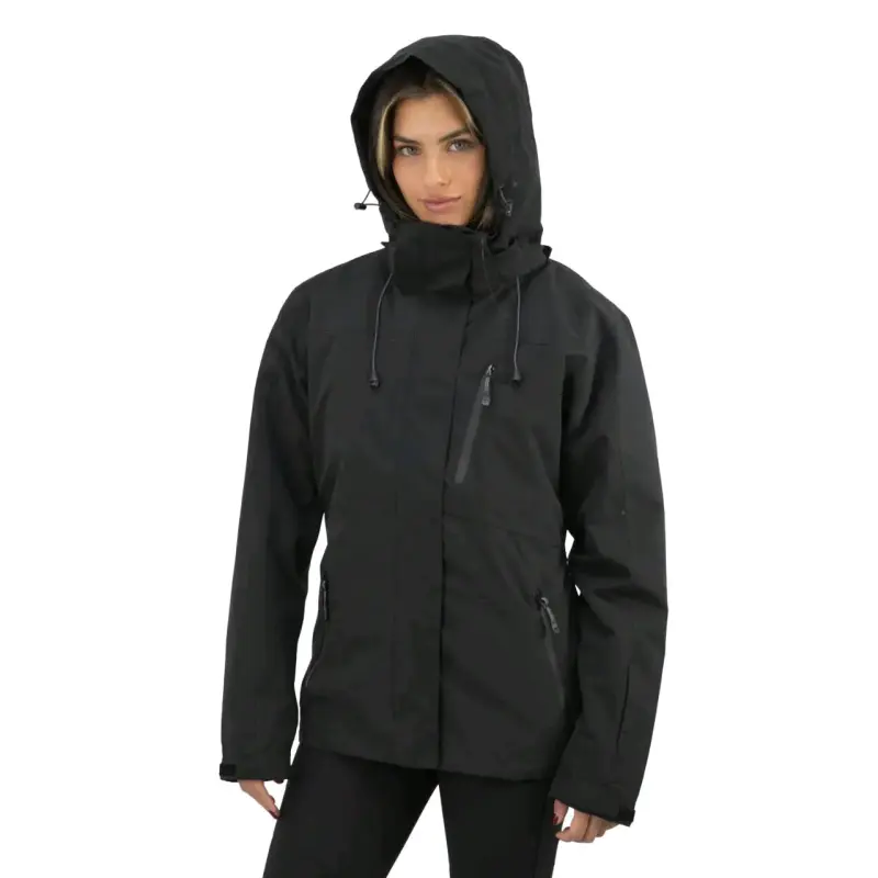 Parka HW Reno Nomade 3 en 1 Negro Mujer - 1