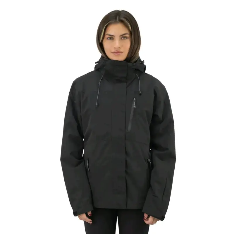 Parka HW Reno Nomade 3 en 1 Negro Mujer - 2