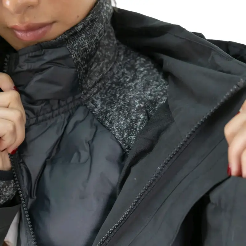 Parka HW Reno Nomade 3 en 1 Negro Mujer - 4