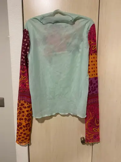Polera de malla manga larga - miniatura 3
