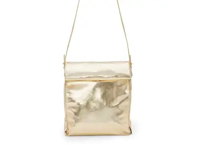 Lonchera/bolso térmico dorado - miniatura 4