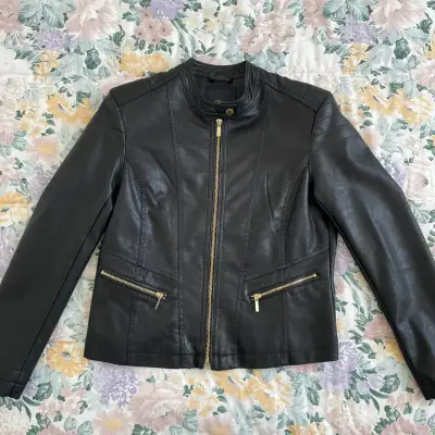 Chaqueta S.Cocci eco cuero T.XS - 36 - miniatura 1
