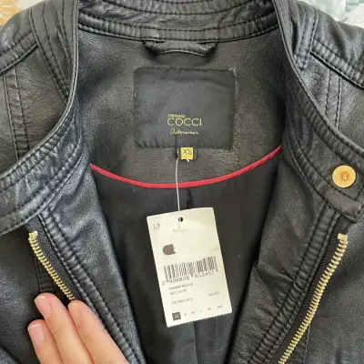 Chaqueta S.Cocci eco cuero T.XS - 36 - miniatura 2