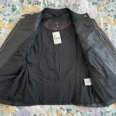 Chaqueta S.Cocci eco cuero T.XS - 36 - miniatura 3