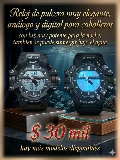 Reloj deportivo sumergible - miniatura 3