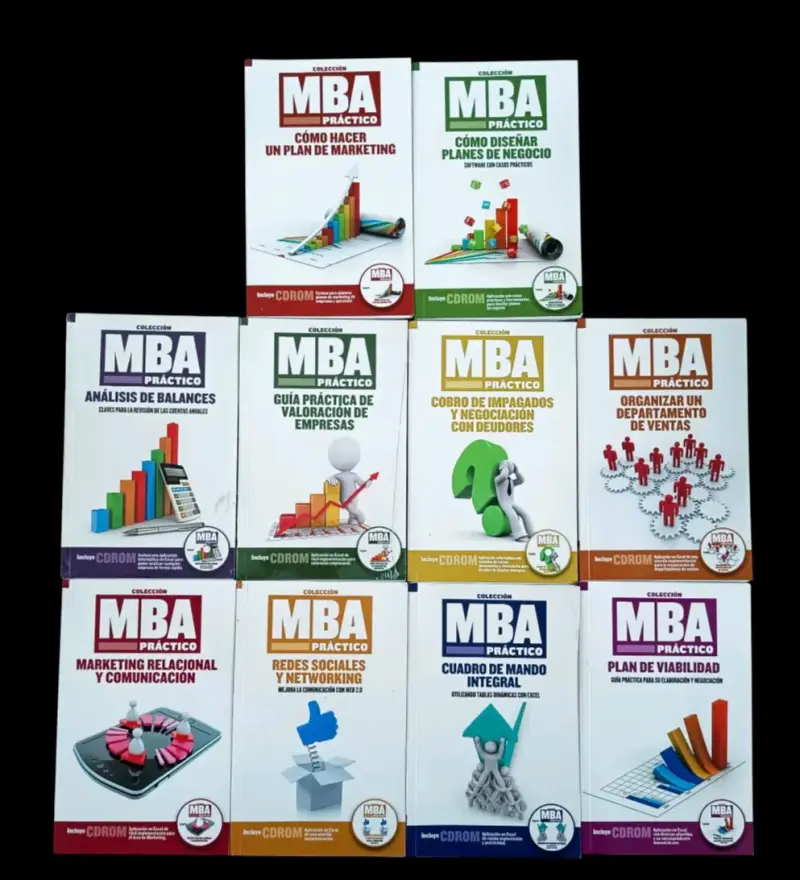 Colección libros MBA Práctico - 1