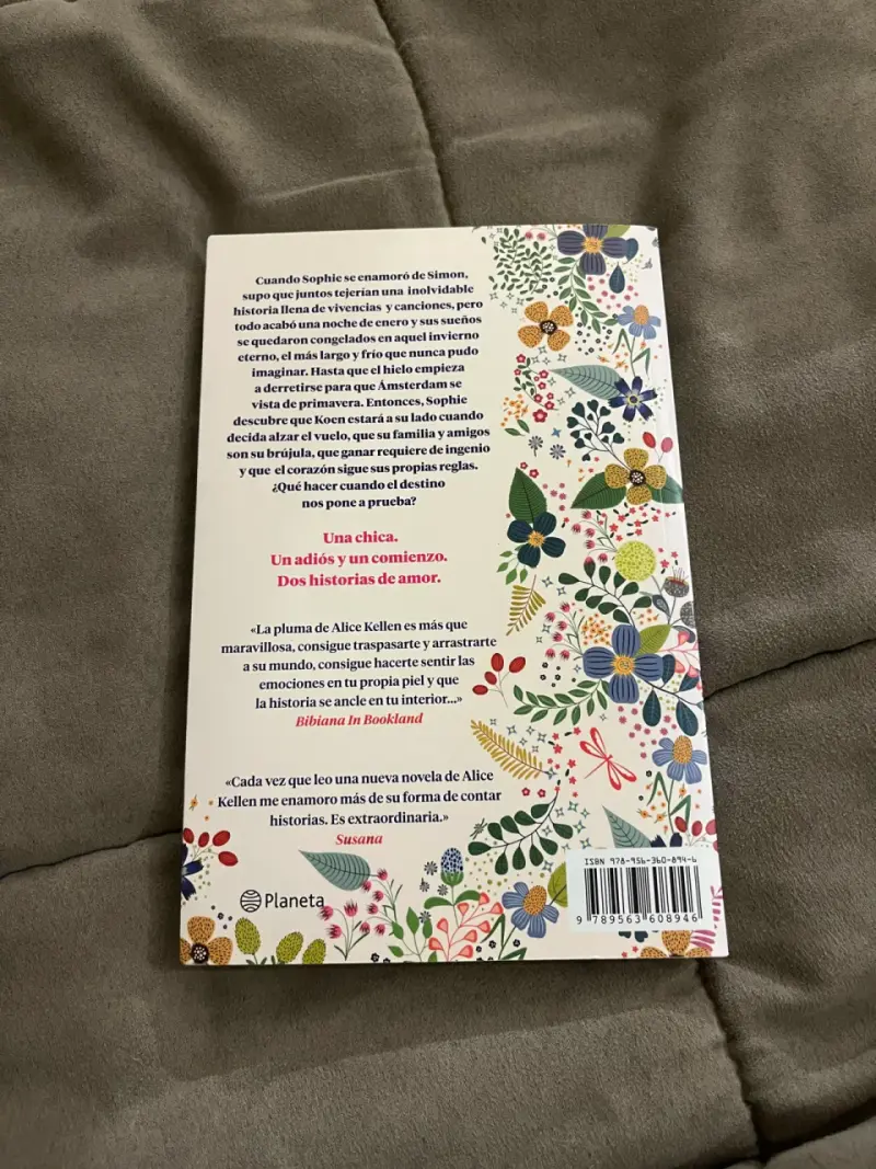 Libro 'Las alas de Sophie' - Alice Kellen - 2