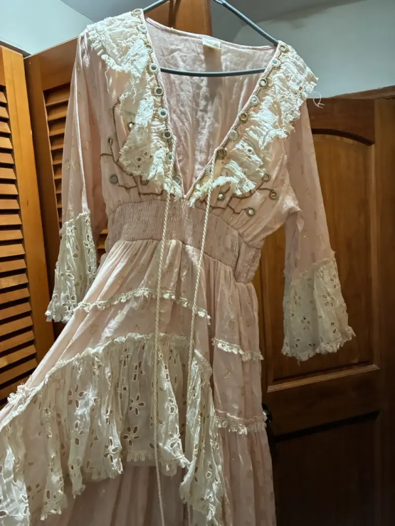 Vestido largo asimétrico comprado en Sevilla - 3