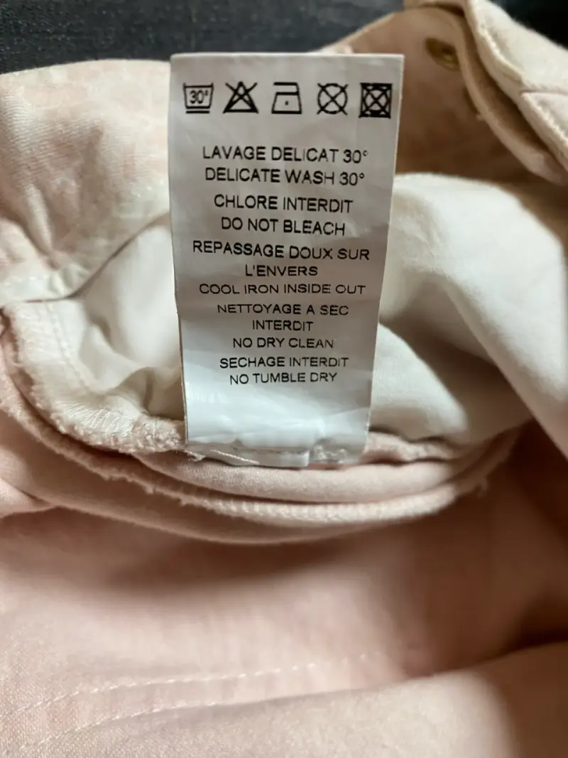 Pantalones Balmain de diseño rosado - 5