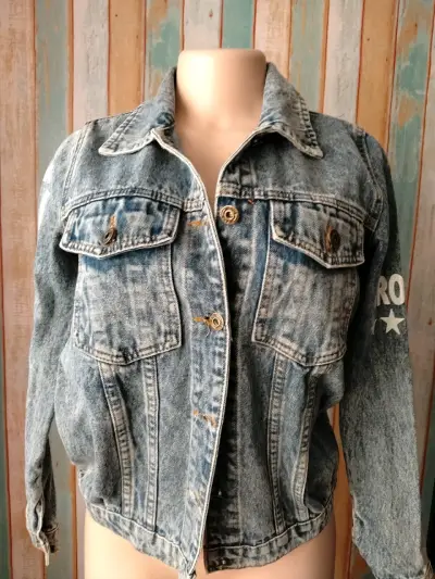Chaqueta de mezclilla vintage - miniatura 1