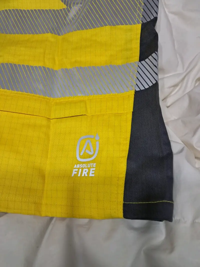 Chaleco ignífugo amarillo NFPA - 4